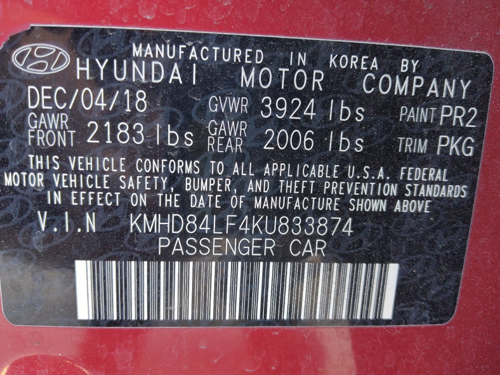 Used 2019 Hyundai Elantra Value Edition FWD image 33