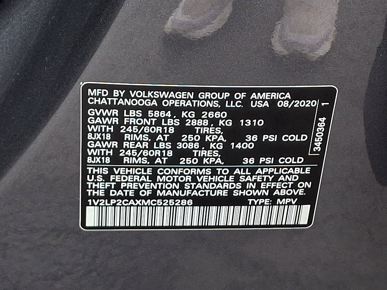 Certified 2021 Volkswagen Atlas SE AWD/4WD image 28