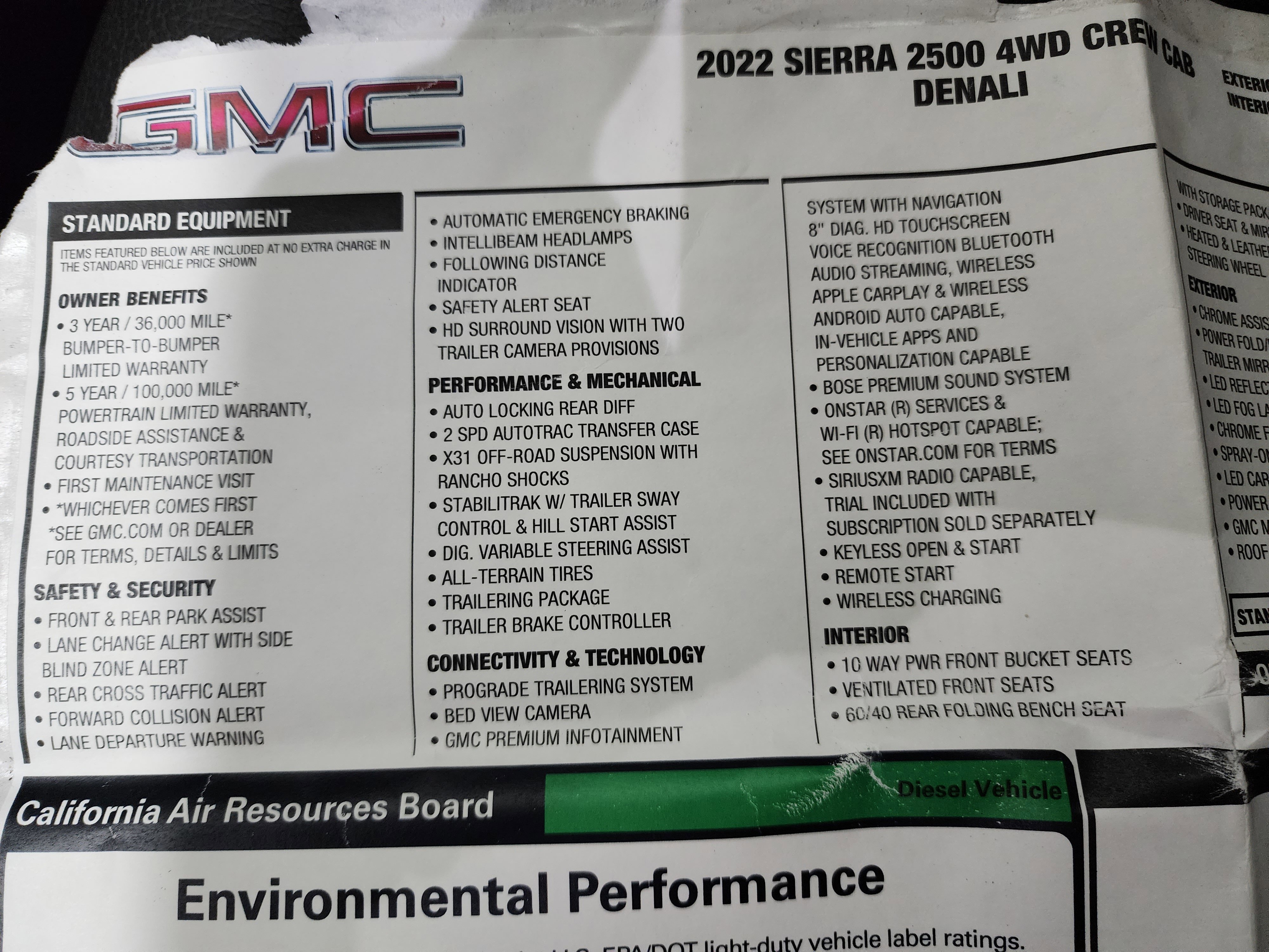 Used 2022 GMC Sierra 2500 Denali w/ Denali Ultimate Package image 54