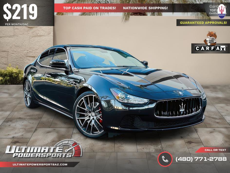 Used 2014 Maserati Ghibli S Q4 AWD/4WD image 2