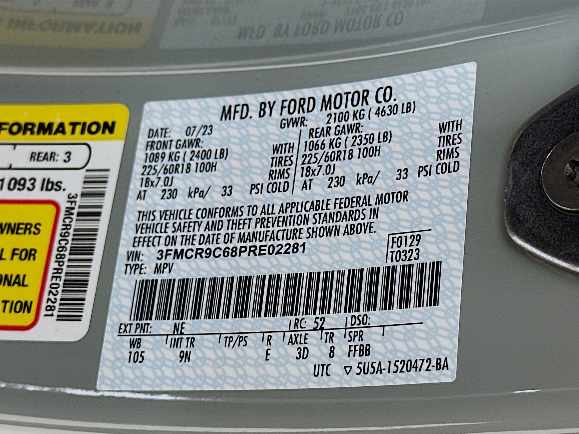 Used 2023 Ford Bronco Sport Outer Banks image 32