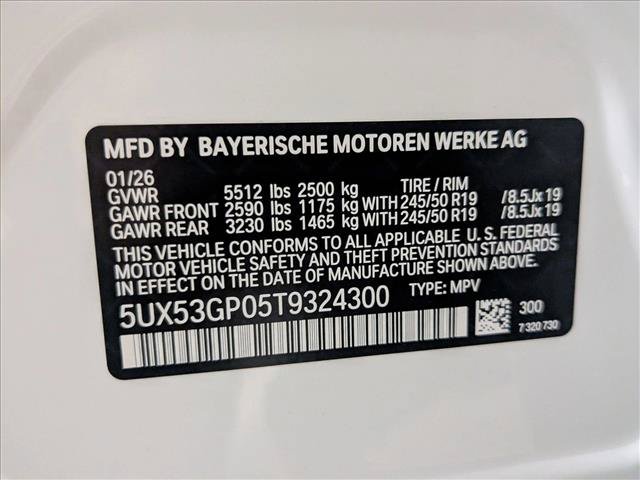 New 2026 BMW X3 xDrive30 w/ Convenience Package AWD/4WD image 19