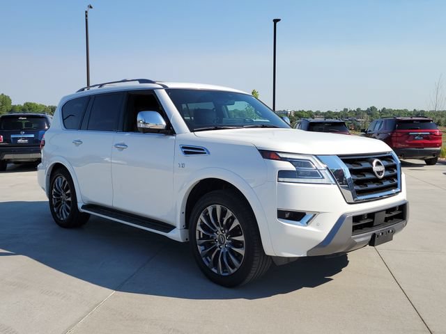 Used 2021 Nissan Armada Platinum w/ Captain's Chairs Package AWD/4WD image 4