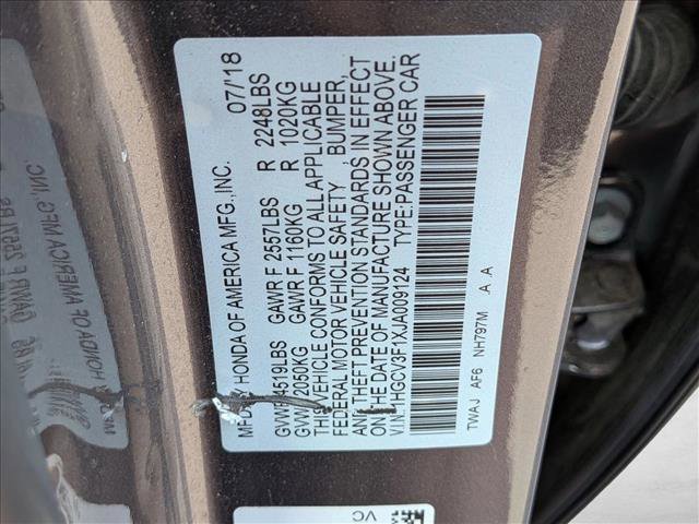Used 2018 Honda Accord Hybrid image 15