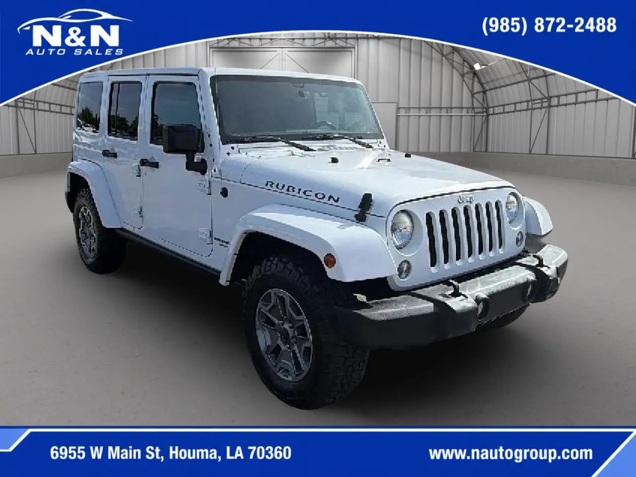 Used 2015 Jeep Wrangler Unlimited Rubicon w/ Connectivity Group AWD/4WD image 7