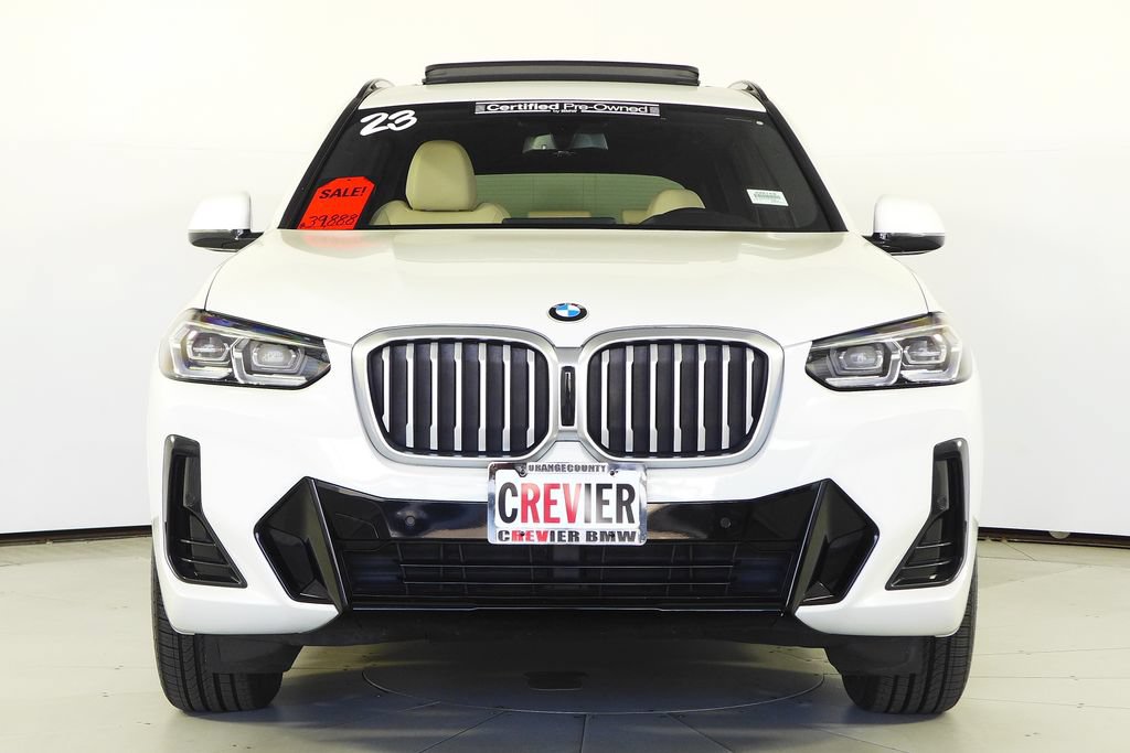 Certified 2023 BMW X3 xDrive30i w/ M Sport Package AWD/4WD image 3
