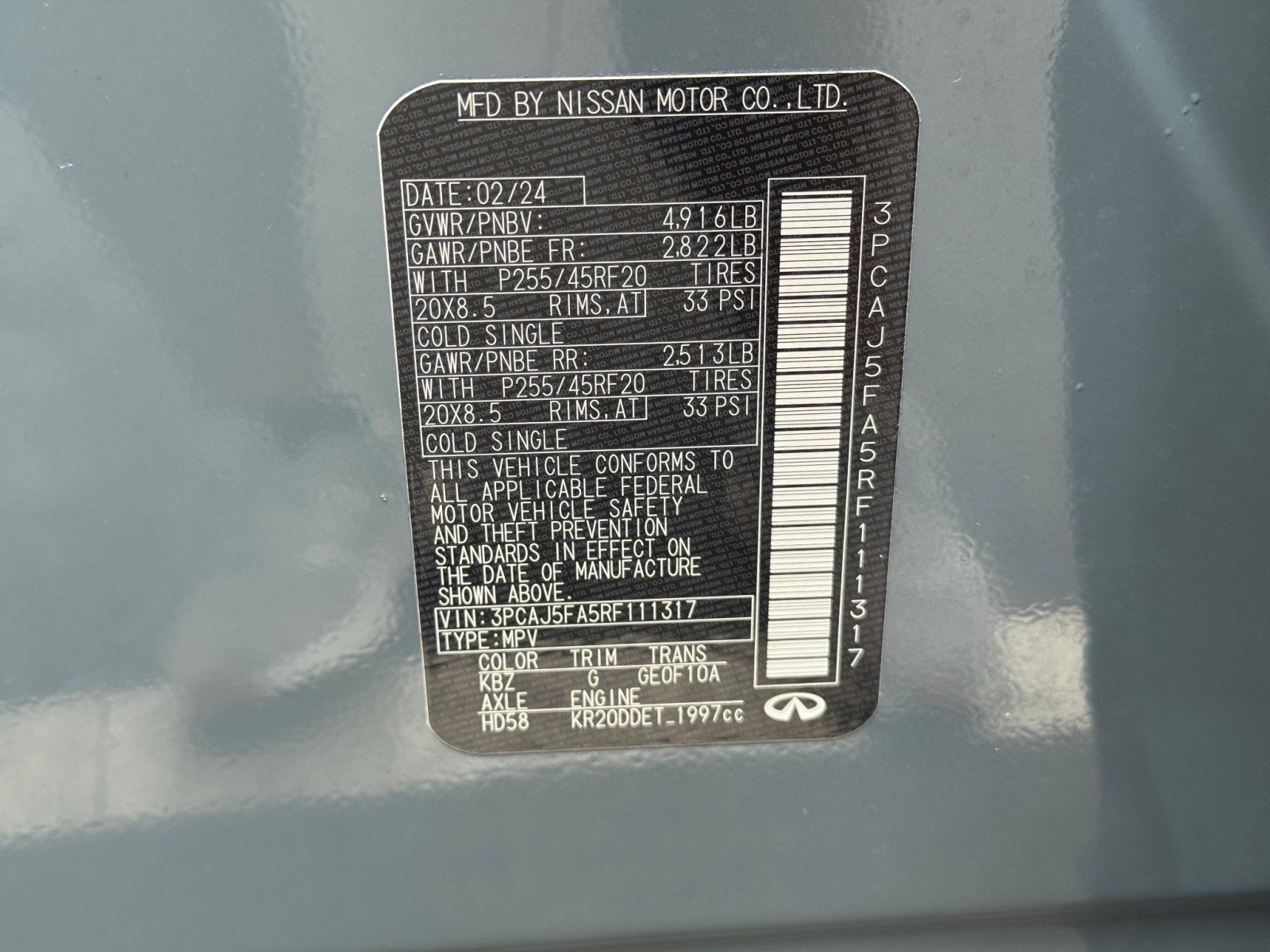 Used 2024 INFINITI QX50 Sport image 46