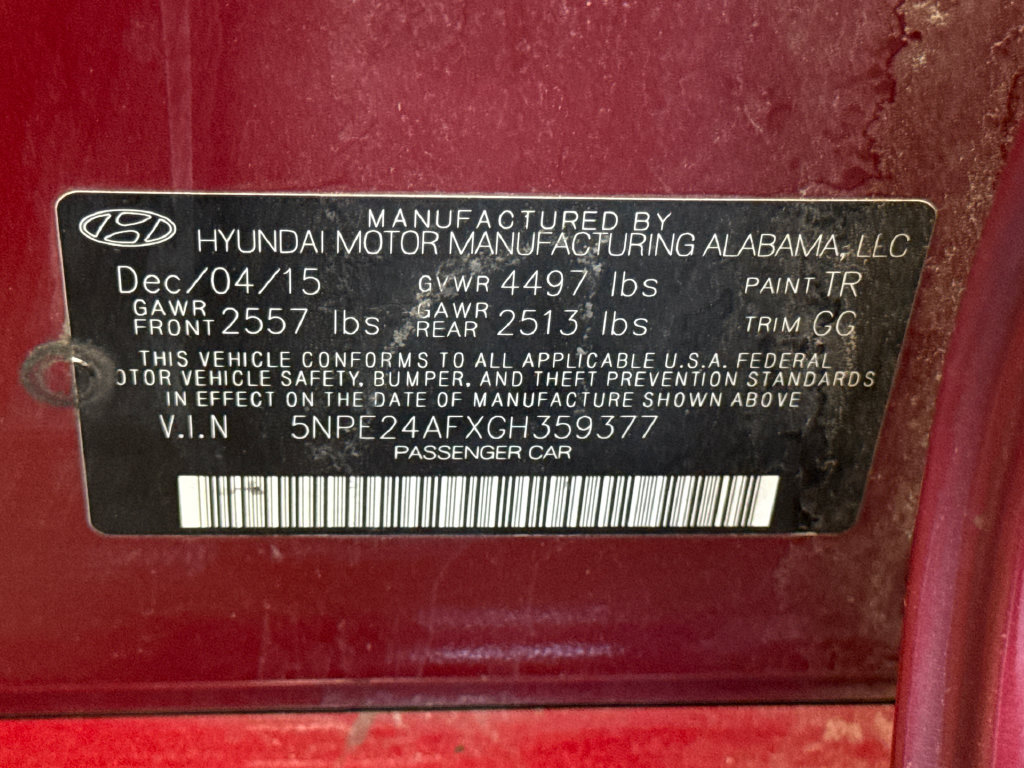 Used 2016 Hyundai Sonata SE FWD image 22