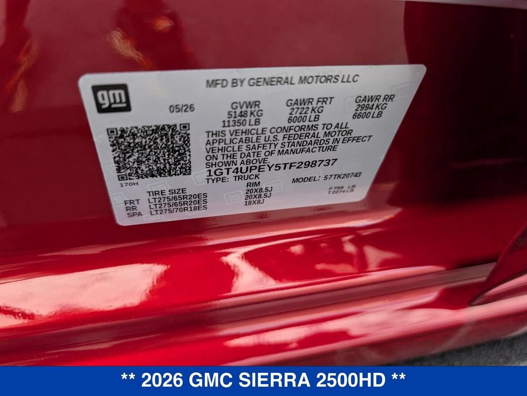 New 2026 GMC Sierra 2500 AT4 w/ AT4 Premium Plus Package AWD/4WD image 34