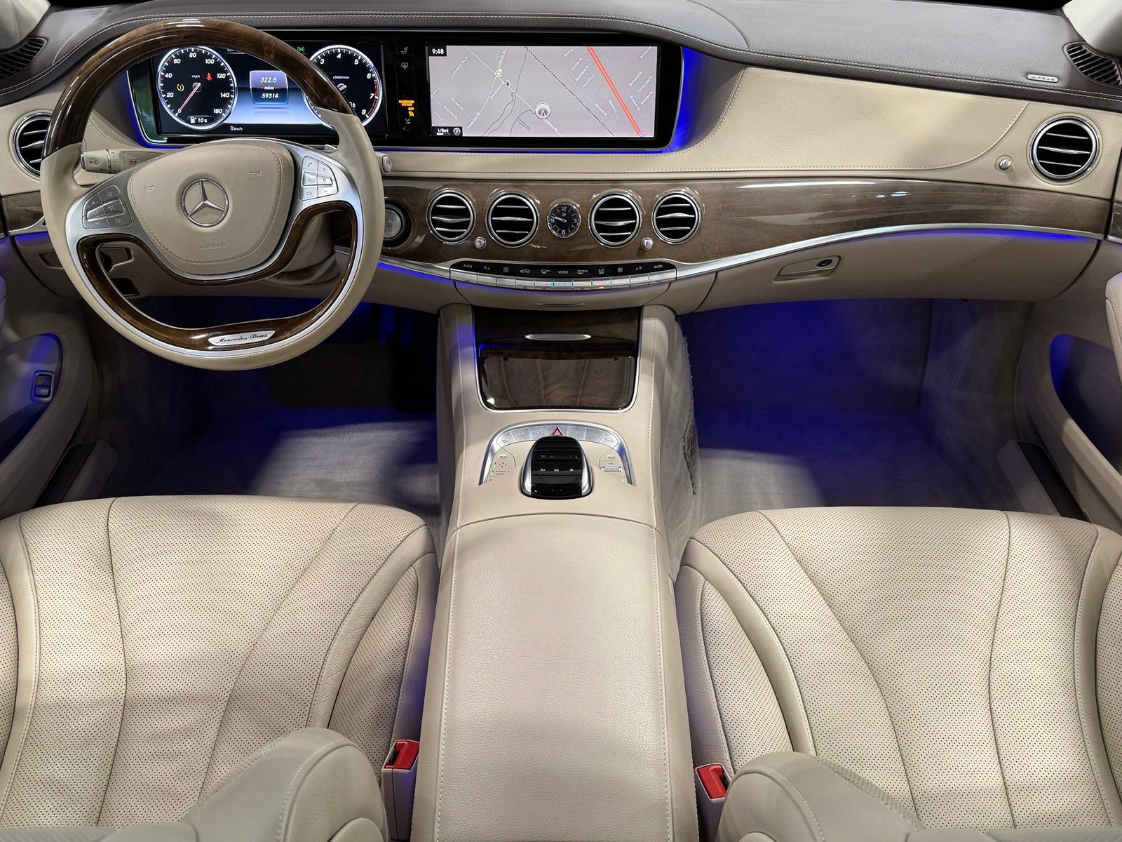 Used 2015 Mercedes-Benz S 550 4MATIC Sedan image 2