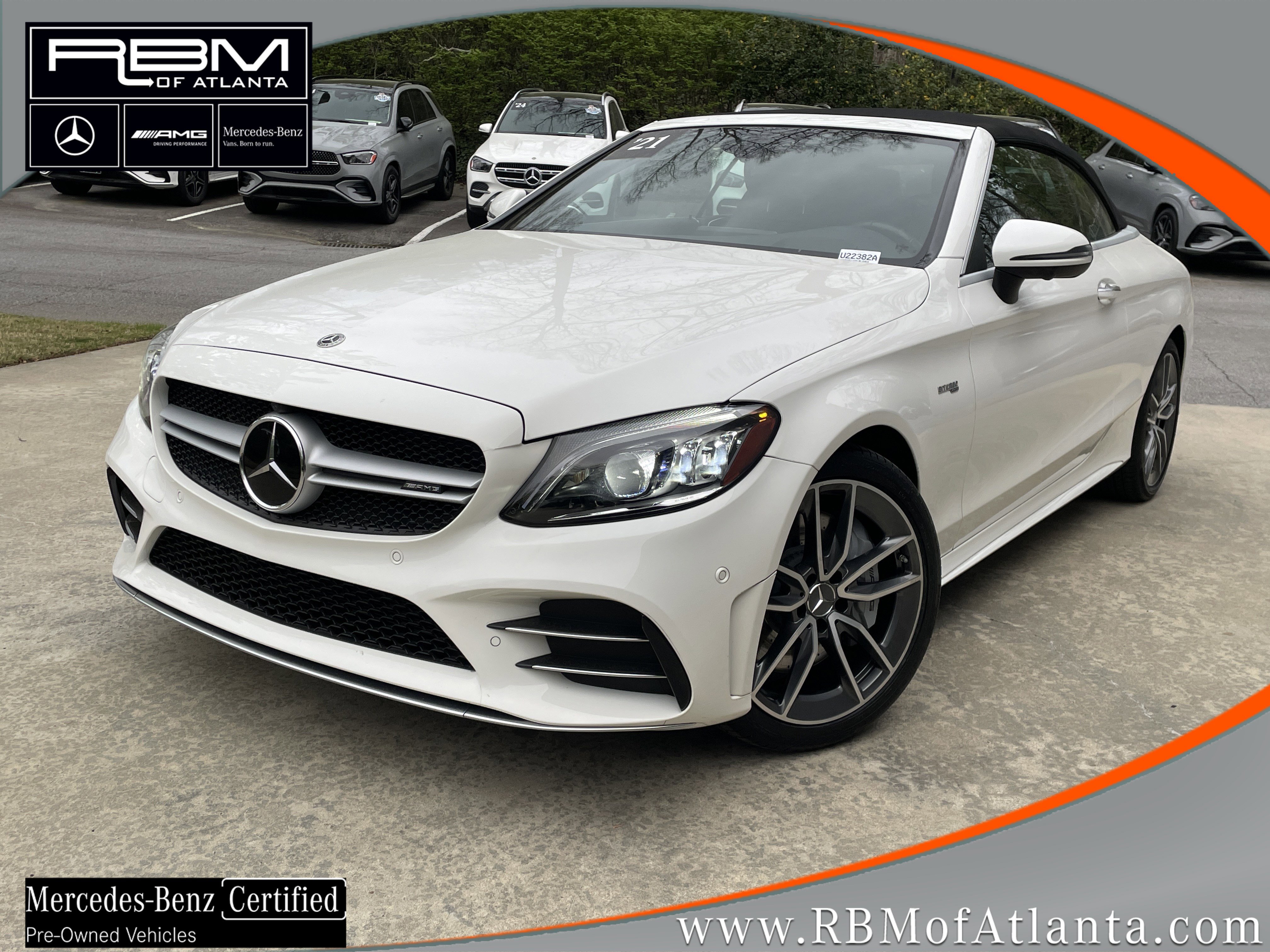 Certified 2021 Mercedes-Benz C 43 AMG 4MATIC Cabriolet