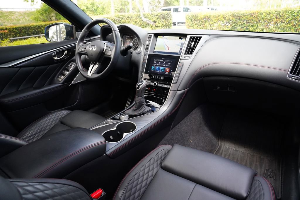 Used 2023 INFINITI Q50 Red Sport 400 w/ Carbon Fiber Package image 21