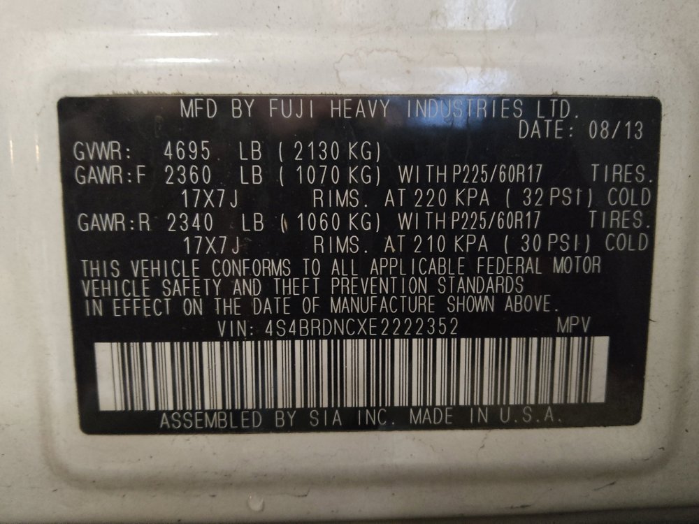 Used 2014 Subaru Outback 3.6R Limited image 33