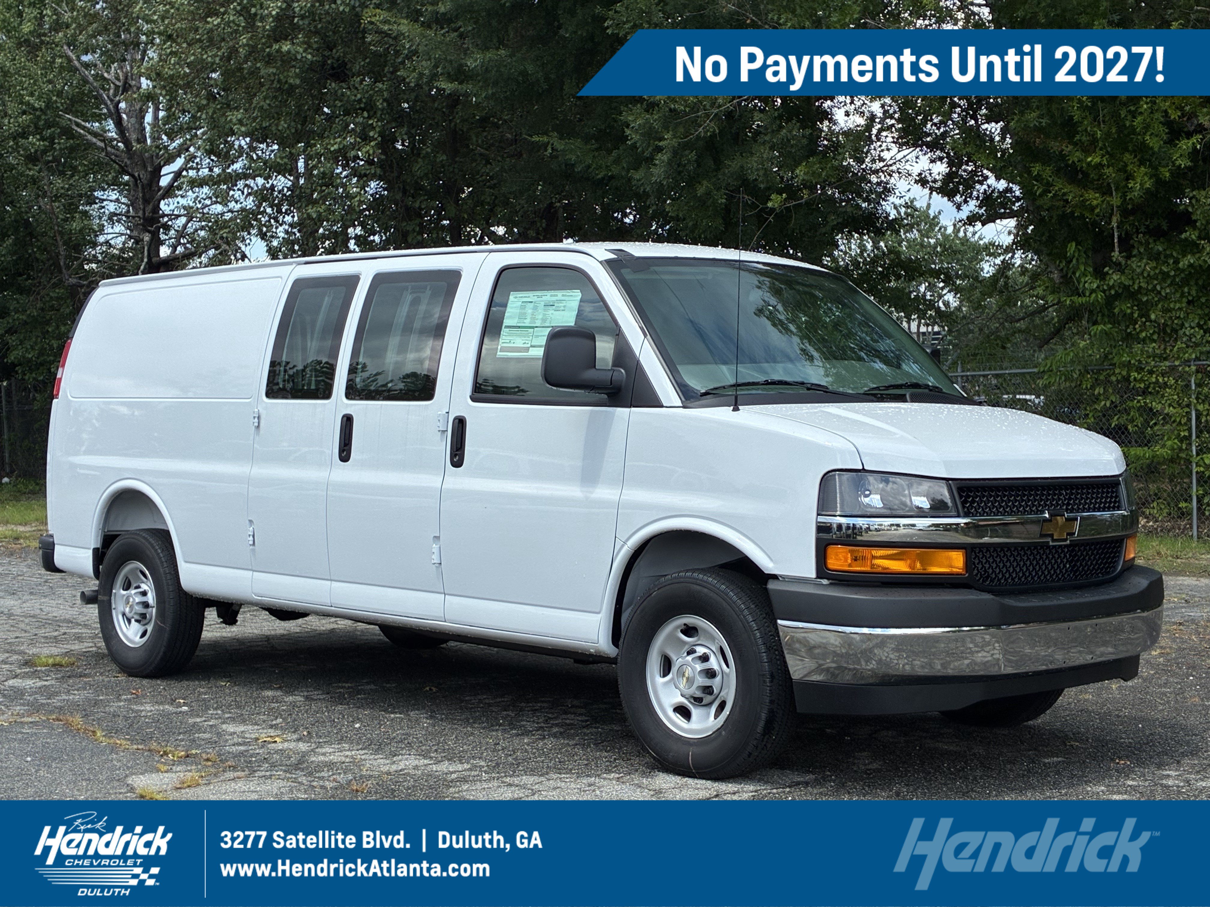 New 2026 Chevrolet Express 3500 Extended w/ Driver Convenience Package