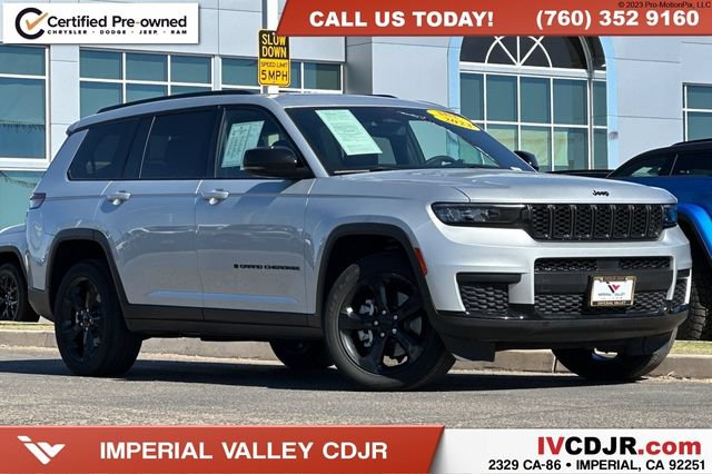 Certified 2023 Jeep Grand Cherokee L Laredo RWD image 1