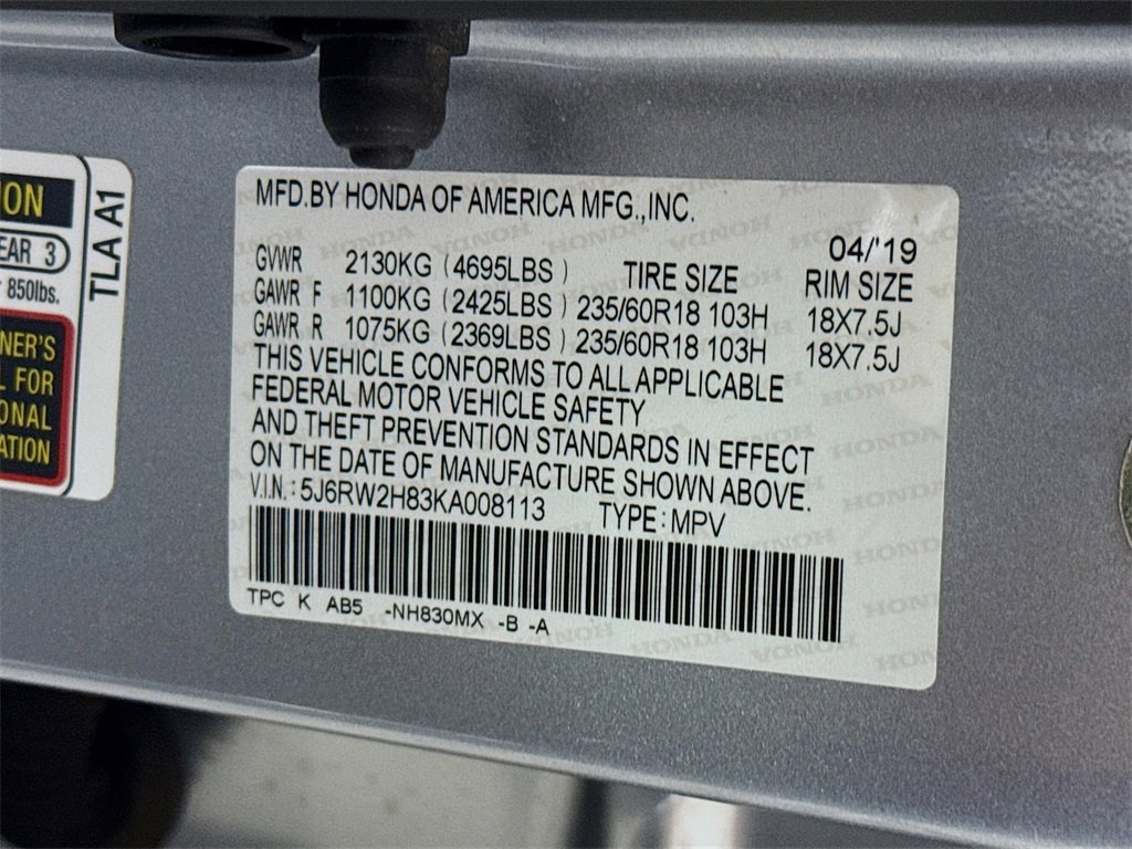 Used 2019 Honda CR-V EX-L image 37