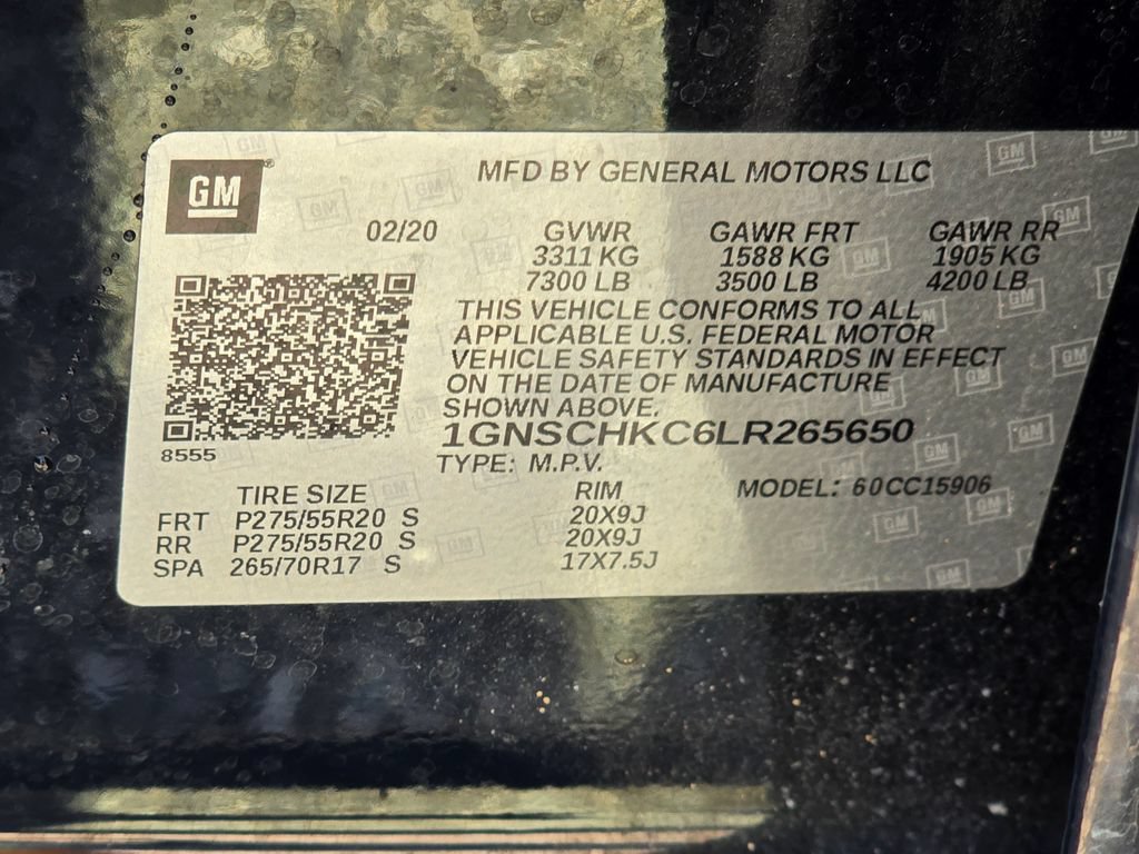 Used 2020 Chevrolet Suburban LT RWD image 51