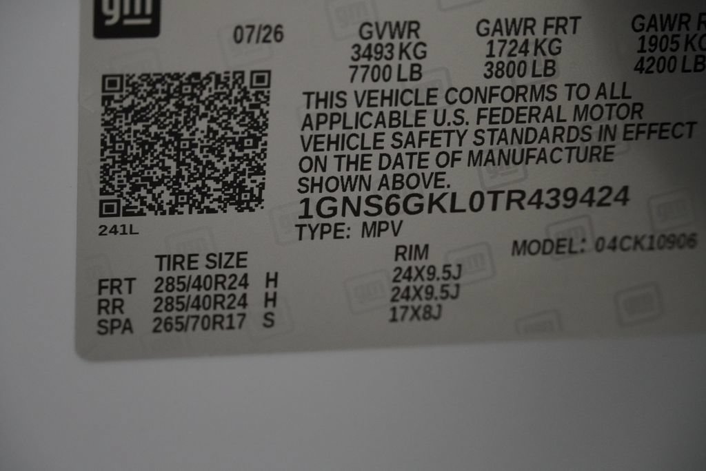New 2026 Chevrolet Suburban High Country AWD/4WD image 48