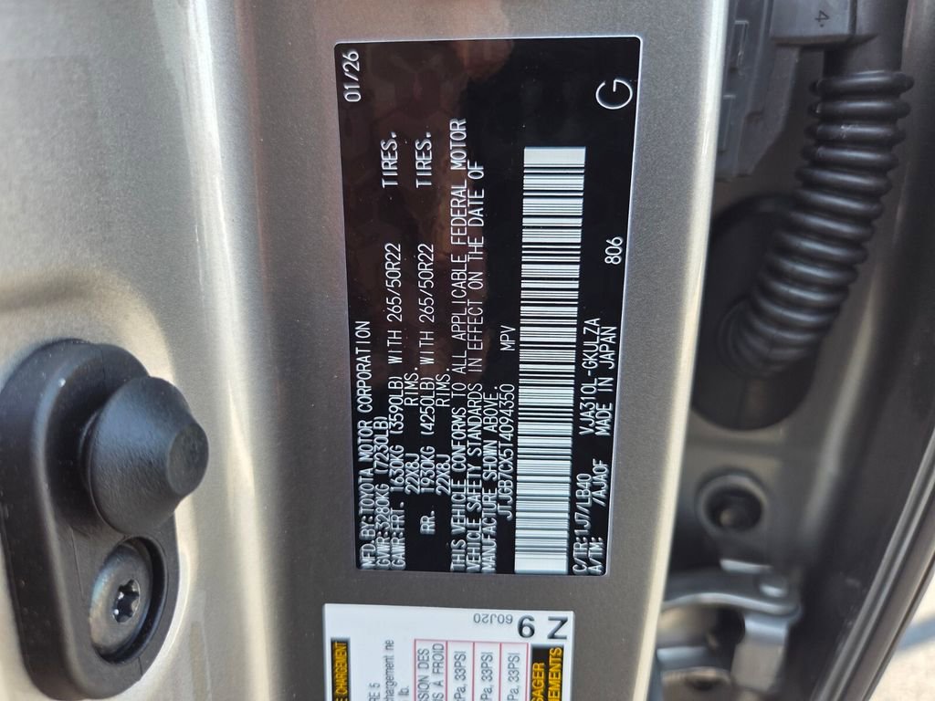 Used 2026 Lexus LX 600 4WD w/ Luxury Package image 19