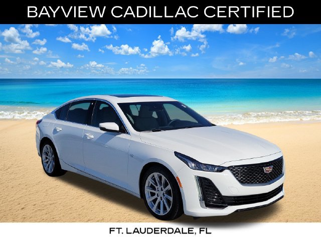 Certified 2024 Cadillac CT5 Luxury w/ Sun And Sound Package RWD image 9