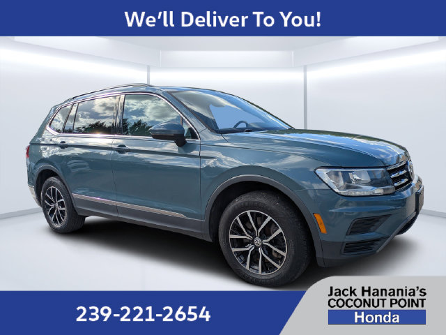Used 2021 Volkswagen Tiguan SE w/ Panoramic Sunroof Package AWD/4WD image 1