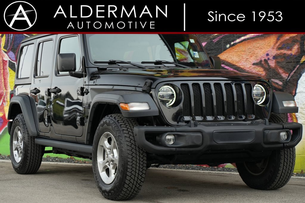 Used 2021 Jeep Wrangler Unlimited Sport image 1