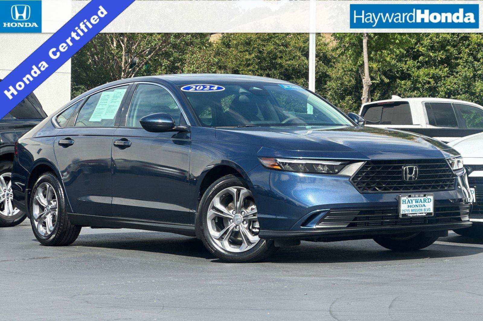 Certified 2024 Honda Accord EX
