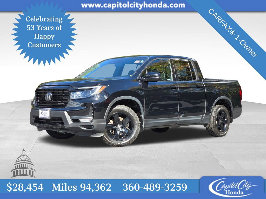 Used 2021 Honda Ridgeline Black Edition