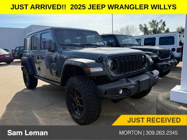 New 2025 Jeep Wrangler Willys