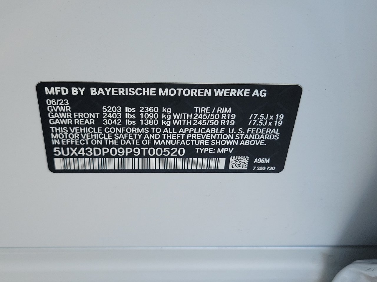 Used 2023 BMW X3 sDrive30i RWD image 33