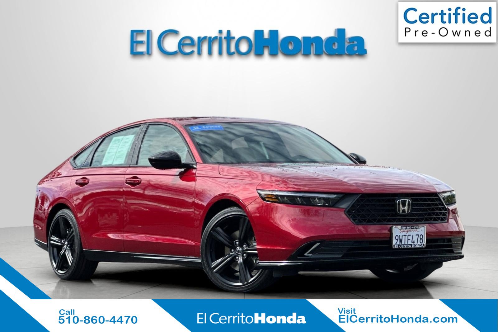 Certified 2025 Honda Accord Sport