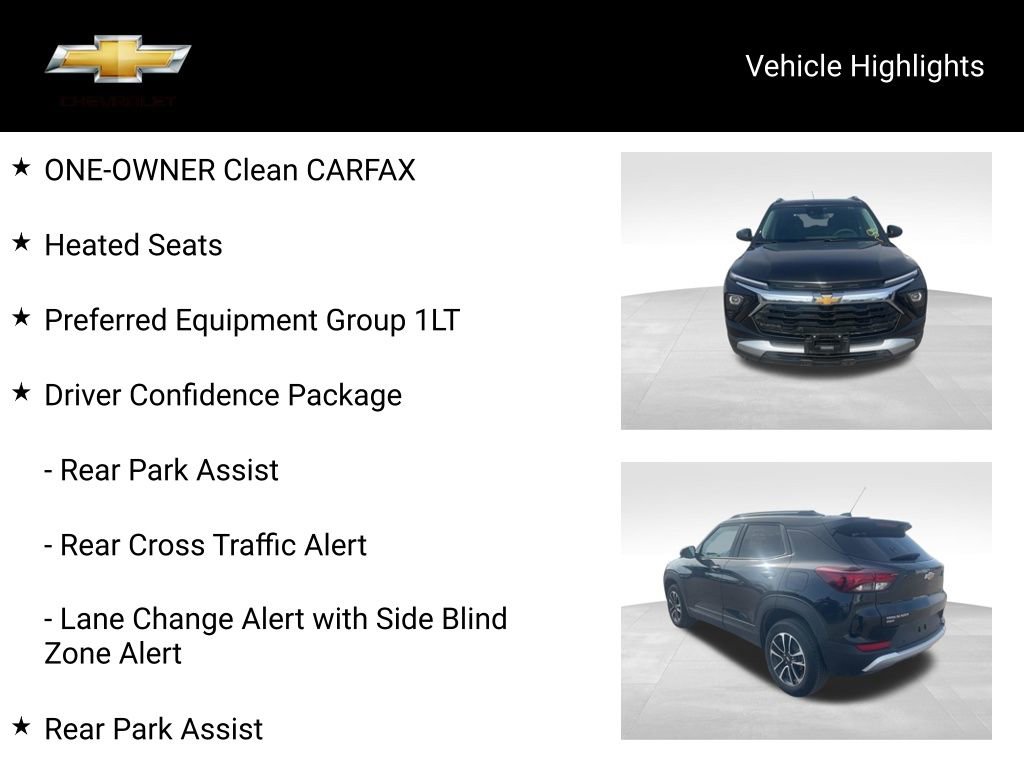 Used 2025 Chevrolet TrailBlazer LT w/ Driver Confidence Package image 18