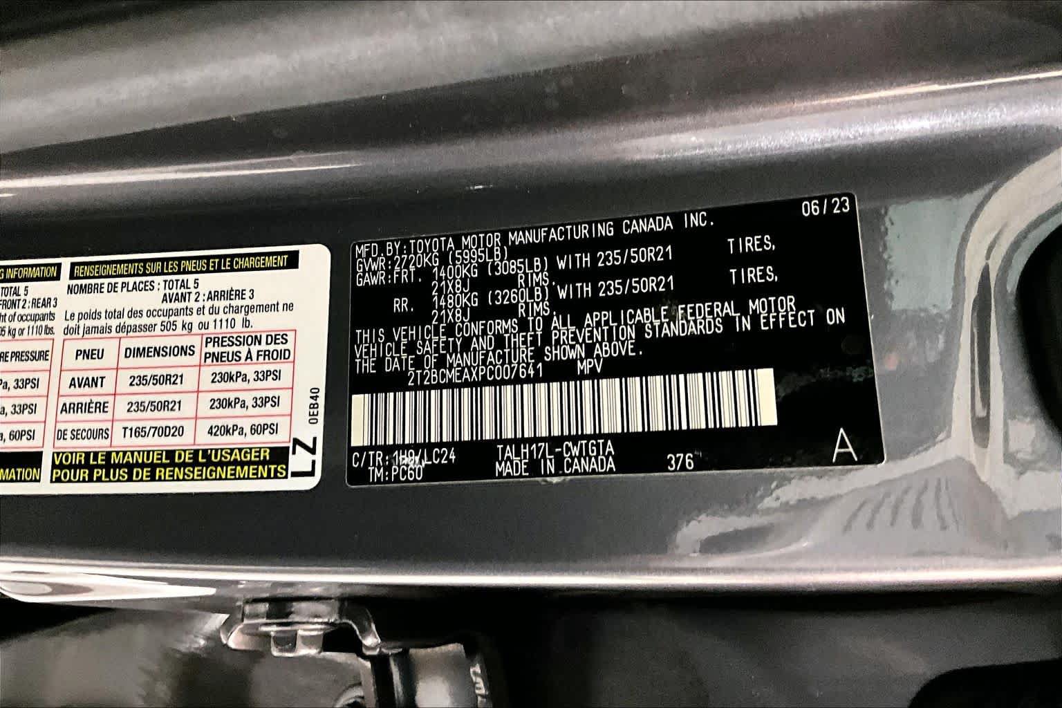 Used 2023 Lexus RX 500h F Sport w/ Cold Area Package AWD/4WD image 33