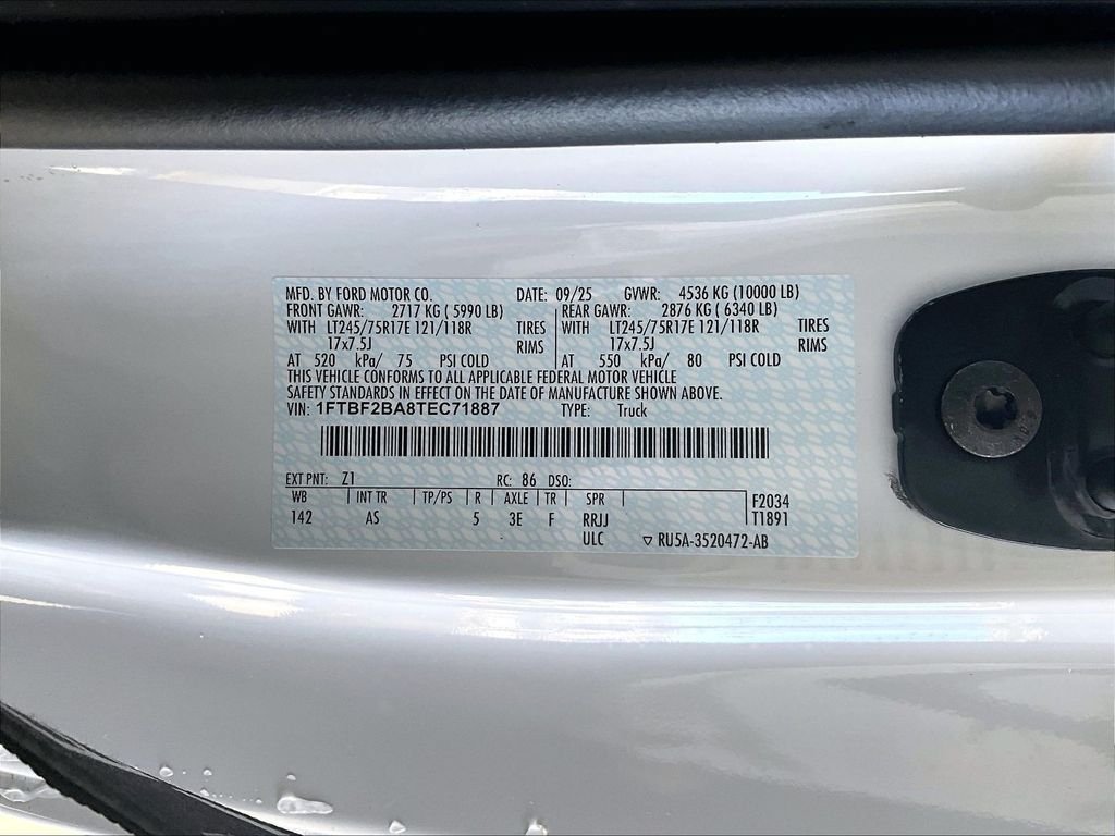New 2026 Ford F250 XL w/ XL Chrome Package AWD/4WD image 16