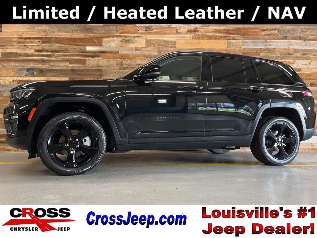 Used 2023 Jeep Grand Cherokee Limited w/ Black Appearance Package AWD/4WD video 1