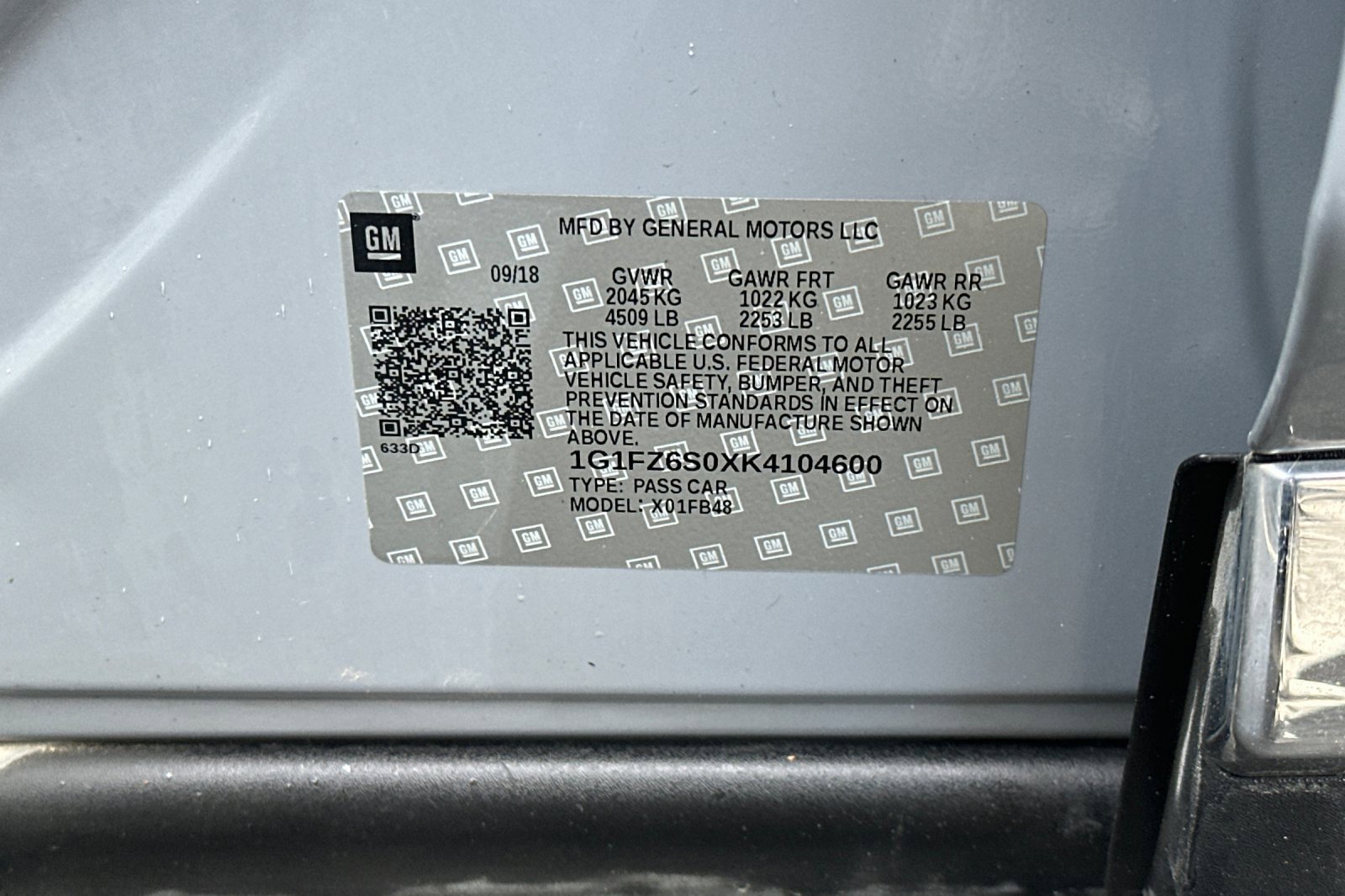 Used 2019 Chevrolet Bolt Premier w/ Infotainment Package image 55