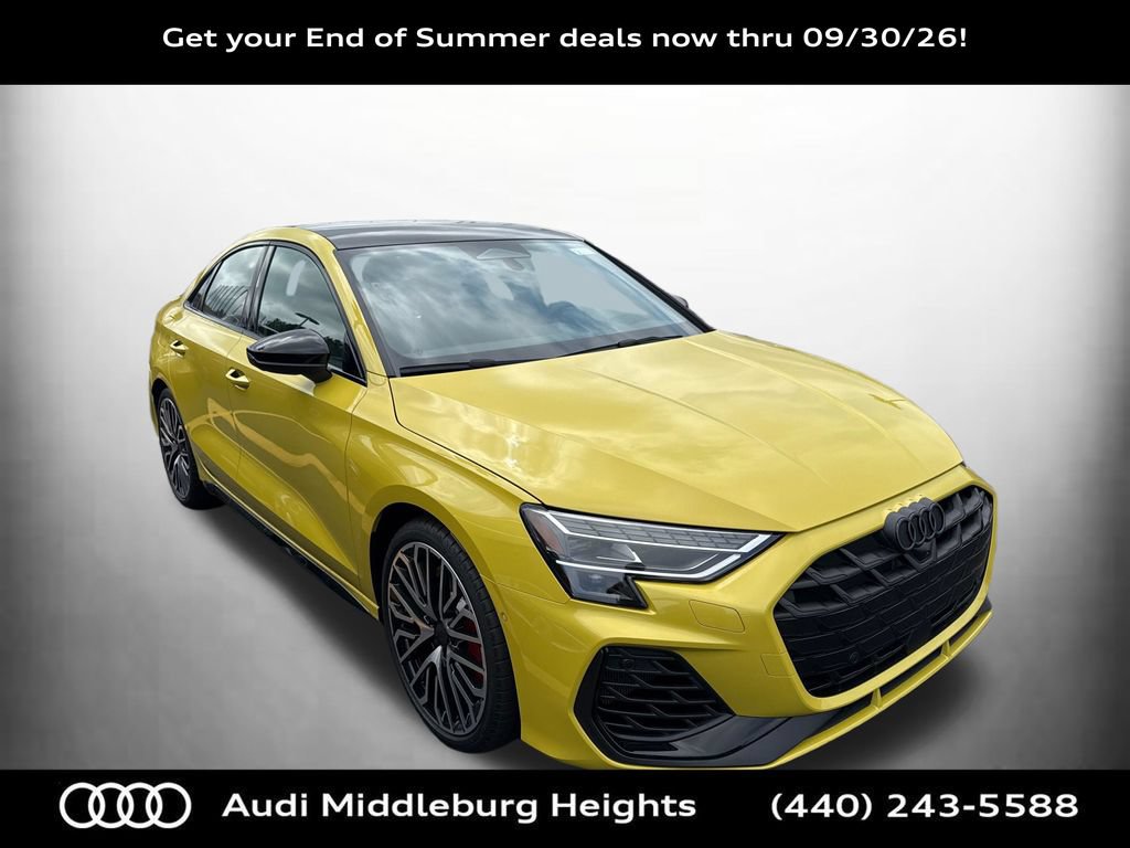New 2026 Audi S3 Premium AWD/4WD image 1