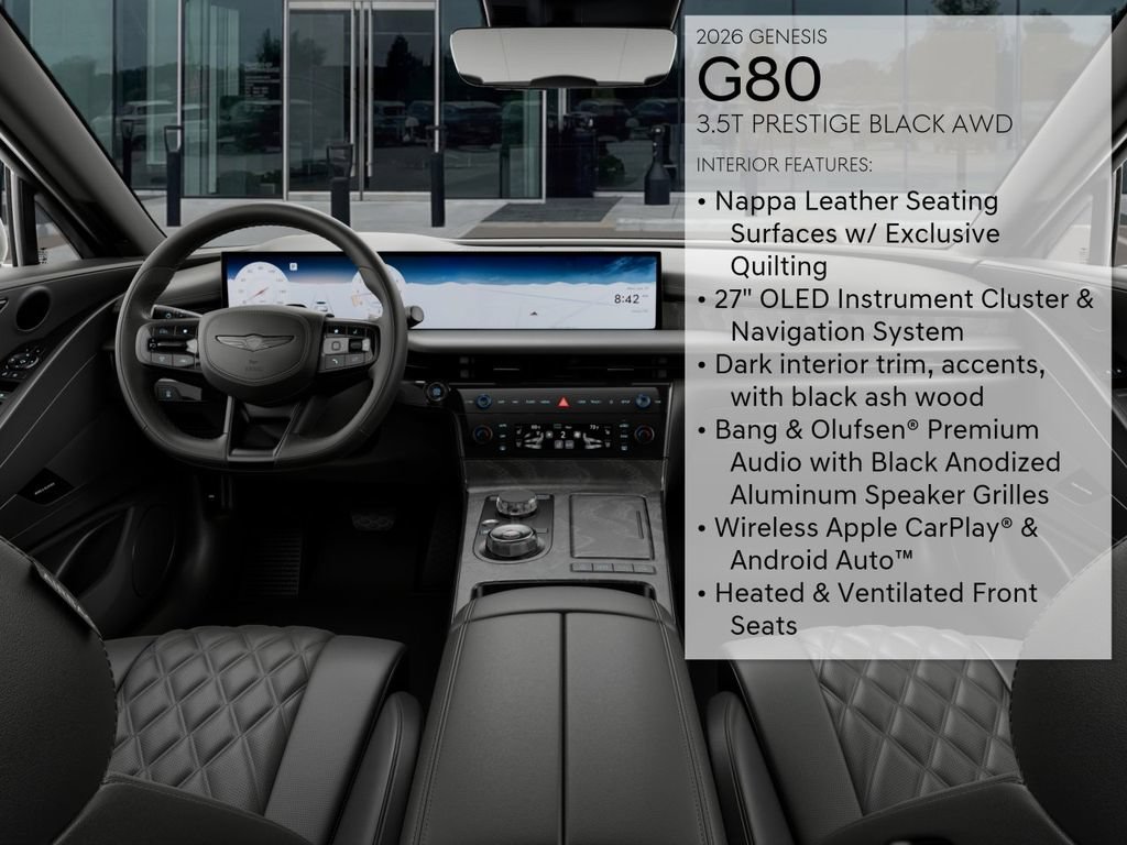 New 2026 Genesis G80 3.5T Prestige AWD/4WD image 17