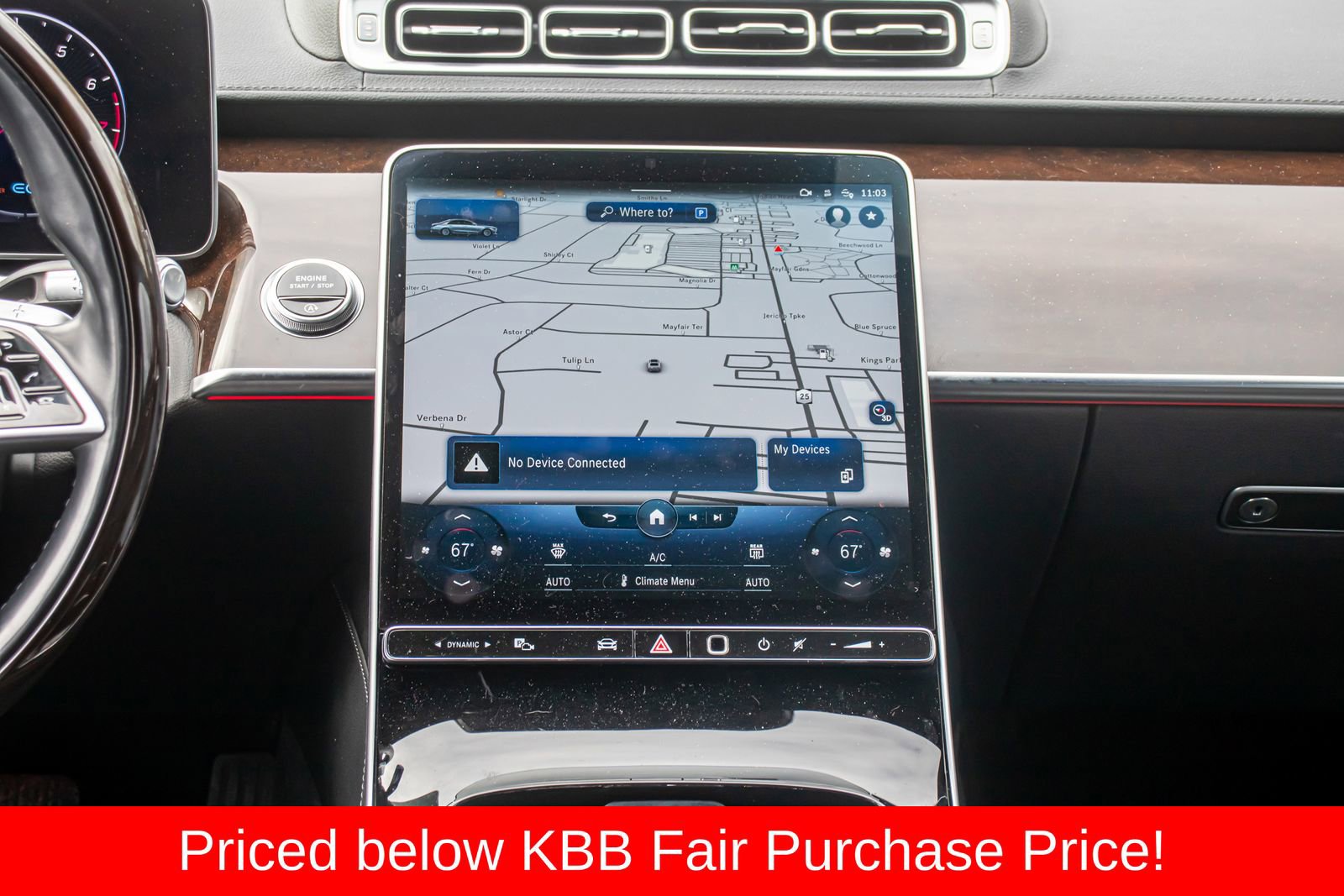 Used 2021 Mercedes-Benz S 500 4MATIC image 16
