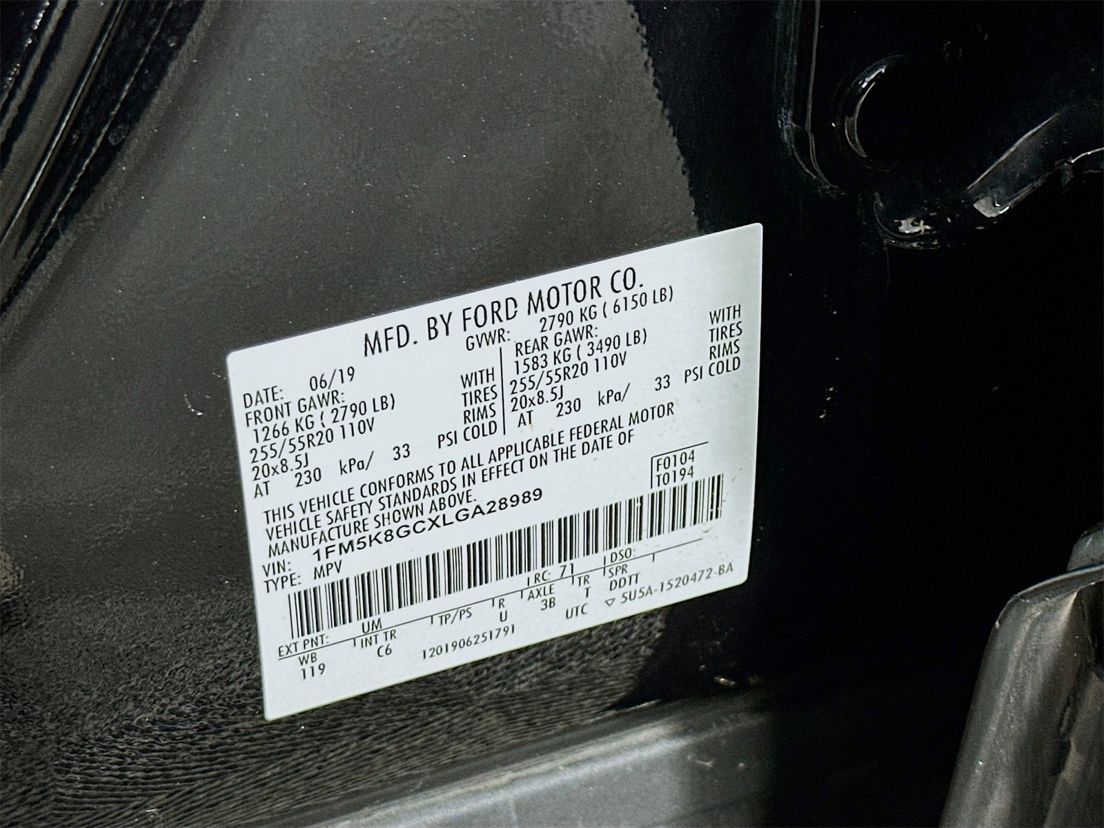 Used 2020 Ford Explorer ST w/ Premium Technology Package image 33