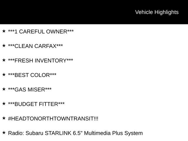Used 2023 Subaru Crosstrek 2.5i Sport AWD/4WD image 1