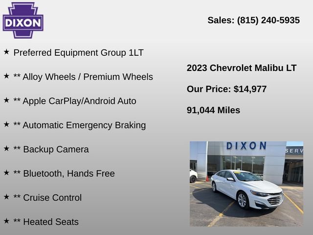 Used 2023 Chevrolet Malibu LT FWD image 4