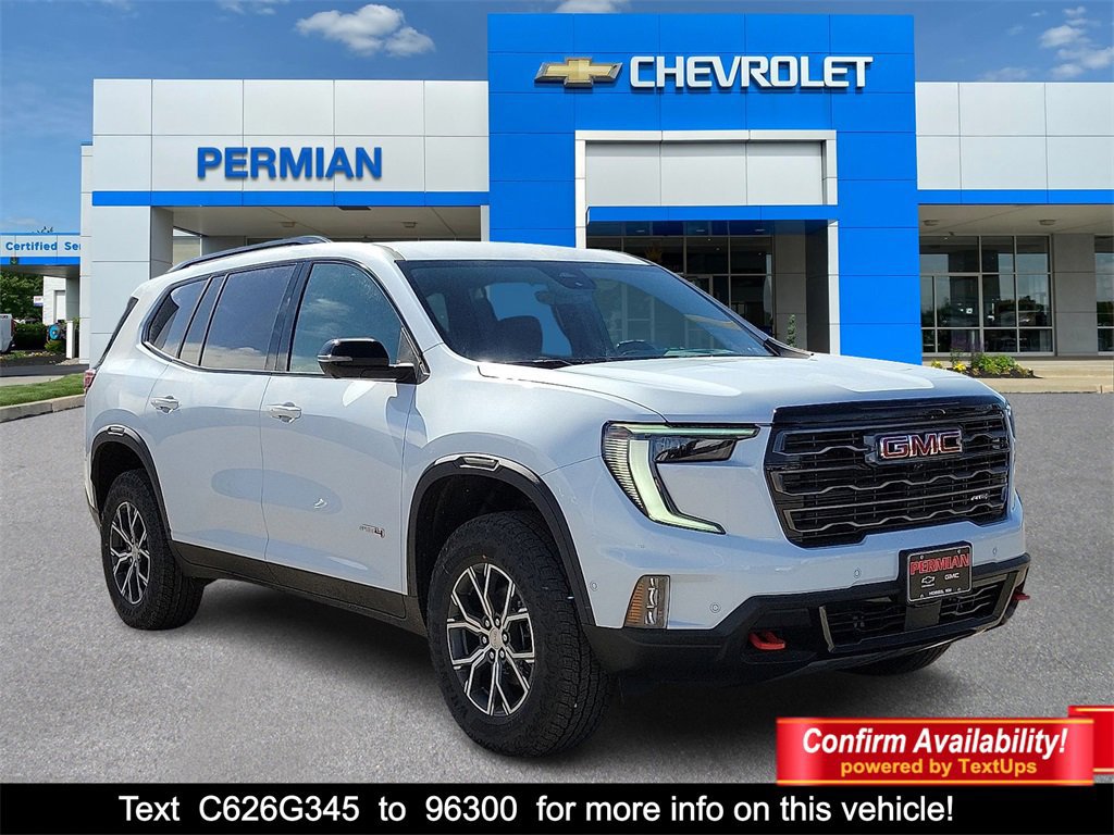 New 2026 GMC Acadia AT4 w/ Super Cruise Package image 1