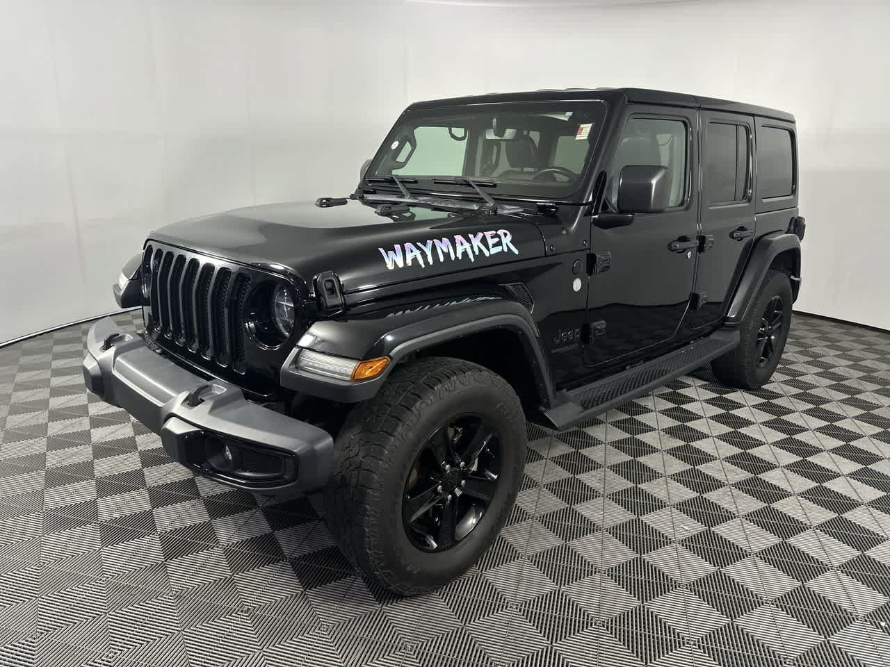 Used 2020 Jeep Wrangler Unlimited Sahara AWD/4WD image 14