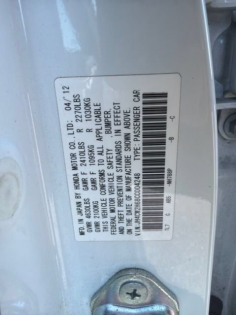 Used 2012 Acura TSX w/ Technology Package FWD image 14