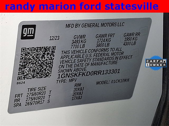 Used 2024 Chevrolet Suburban Premier image 26