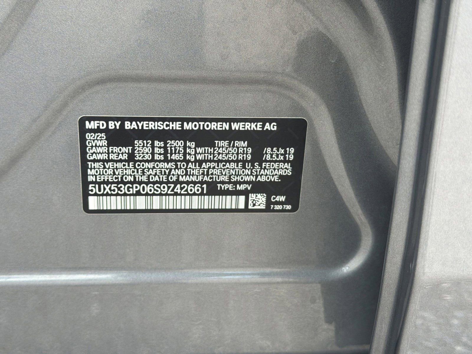 Certified 2025 BMW X3 xDrive30i AWD/4WD image 34