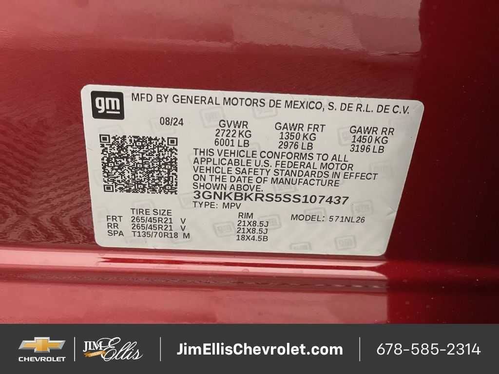 New 2025 Chevrolet Blazer RS w/ Driver Confidence II Package AWD/4WD image 69
