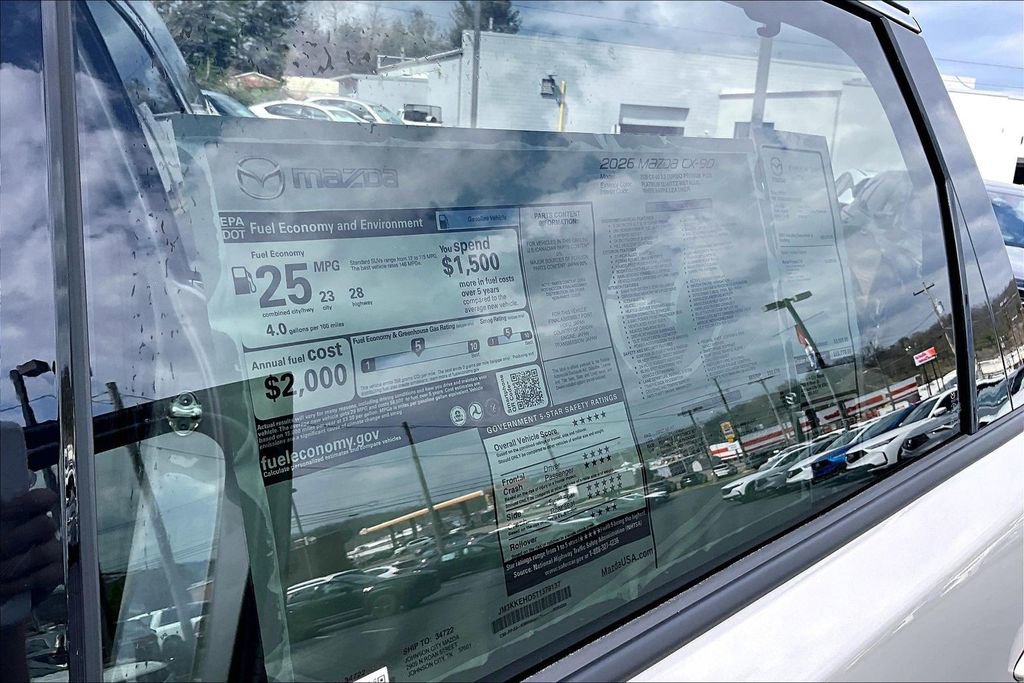 New 2026 MAZDA CX-90 3.3 Turbo w/ Premium Plus Pkg image 25