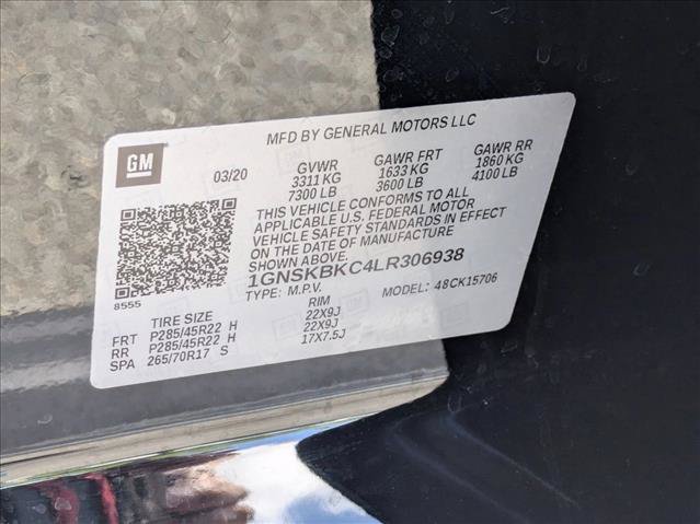 Used 2020 Chevrolet Tahoe LT w/ Luxury Package AWD/4WD image 25